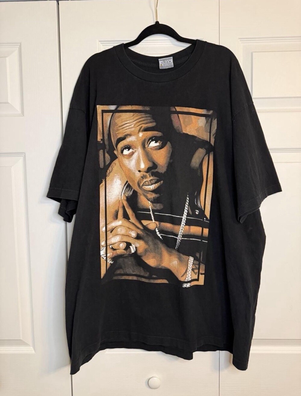 Tupac 2Pac Only God Can Judge Me Rap T Shirt 3XL Pro Super Heavy Black